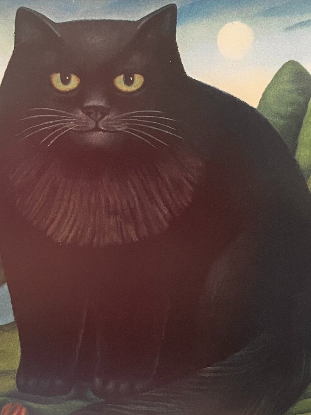 Vintage Martin Leman Framed Cat Print - 'The Reverend Wenceslas Muff' - - Picture 4 of 8